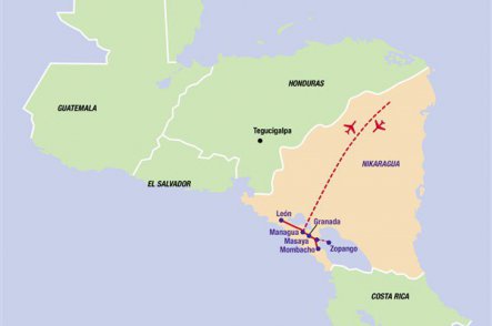 Malý okruh Nikaraguou - Nikaragua