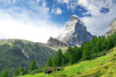 Matterhorn - Saas Fee - Švýcarsko