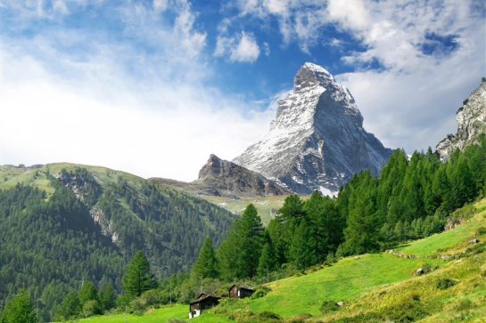 Matterhorn - Saas Fee - Švýcarsko