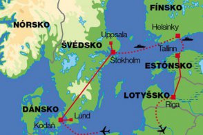Metropole Skandinávie - Dánsko,Švédsko,Finsko,Estonsko,Lotyšsko - Finsko