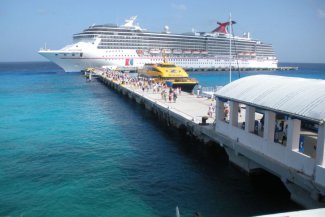 Mexiko a Haiti největší lodí světa - plavba - USA