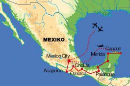 Mexiko - velký okruh - Mexiko