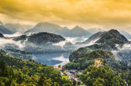 Mnichov, Bavorské zámky Ludvíka II. a majestátnost Alp - Německo