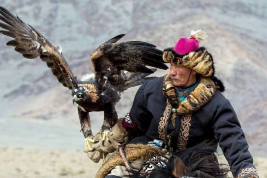Mongolsko - Orlí lovci - Mongolsko