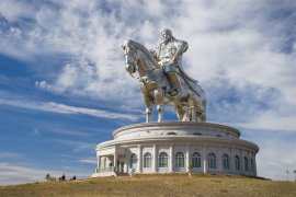 Mongolsko - poušť Gobi, Čingischán a divocí koně - Mongolsko