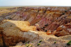 Mongolsko - poušť Gobi, Čingischán a divocí koně - Mongolsko