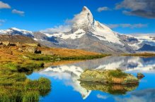 Mont Blanc Express, ohromující panorma Wallisu a Leukerbad - Švýcarsko