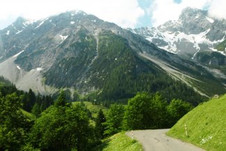 Montafon, rozkvetlá alpská zahrada - Rakousko - Vorarlbersko