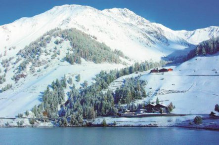 Mountain Lake Vernagt am See - Itálie - Val Senales - Schnalstal