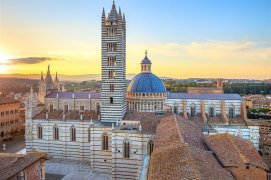 Florencie, Pisa, San Gimignano - Siena a Monteriggioni - Itálie - Toskánsko
