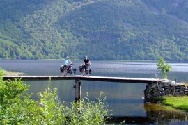 Na kole cestou fjordů... - Norsko