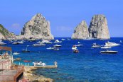 Neapolský záliv a ostrov Capri - Itálie