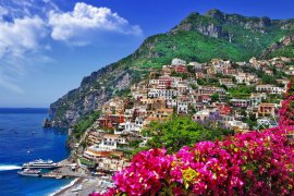 Neapolský záliv a ostrov Capri