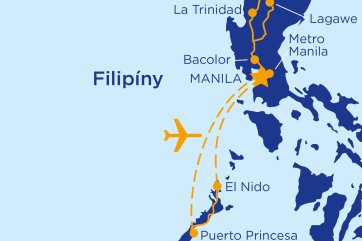 Nedotčená příroda a moře Filipín - Filipíny