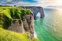 Normandie a výlet na ostrov Jersey - pláže vylodění v Normandii - Francie - Normandie