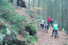 Novohradské hory na kole - Česká republika