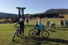Novohradské hory na kole - Česká republika