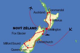 Nový Zéland - Středozem - Nový Zéland