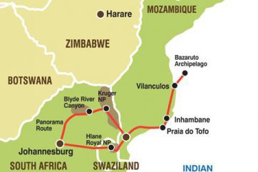 Objevování Mozambiku s návštěvou Svazijska a Krugerova parku - Mosambik