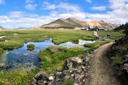 Ohnivý okruh Islandem - Island