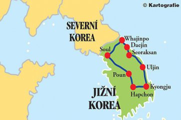 Okruh Jižní Koreou - Jižní Korea