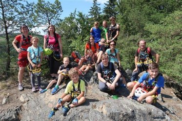 Outdoorový křest pro rodiče s dětmi