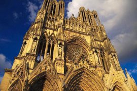 Paříž a slavné katedrály ve Štrasburku a Remeši - Francie