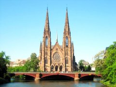 Paříž a slavné katedrály ve Štrasburku a Remeši