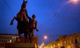 Petrohrad, poklad na Něvě, Ermitáž, Zlatá komnata - Rusko - Petrohrad