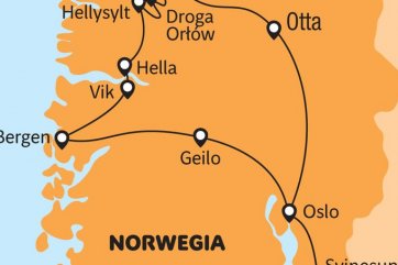 Po stopách Vikingů - norské fjordy - Norsko - Oslo