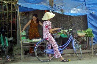 Podél vietnamského pobřeží s kolem - Vietnam