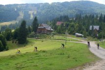 Podkarpatské bicyklování - Ukrajina