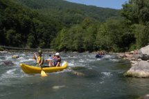 Podkarpatské člunkování - Ukrajina