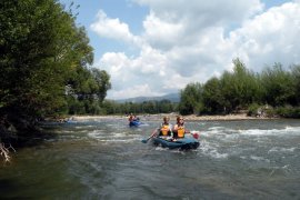 Podkarpatské člunkování - Ukrajina