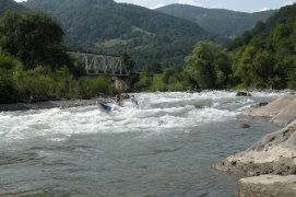 Podkarpatské člunkování - Ukrajina