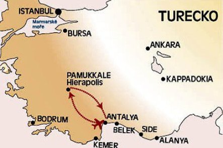PUMAKKALE - ANTALYA - Turecko - Antalya
