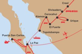 Putování severním Mexikem - Copper Canyon a Baja California - Mexiko