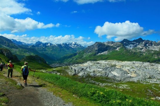 Rakousko - St. Anton s kartou - perla západního Tyrolska - Rakousko - Arlberg - St. Anton
