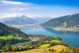 Rakousko - Zell am See s kartou - pohodový týden v Alpách