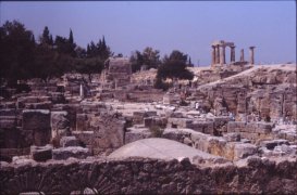 Řecko a Korfu, moře a starověké památky