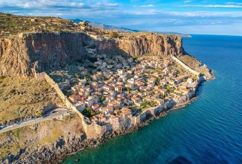 Řecko - starověké památky + Giraltar východu Monemvasia - Řecko