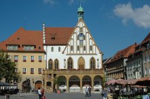 Regensburg, pivní věž a Kurfiřtské lázně - Německo