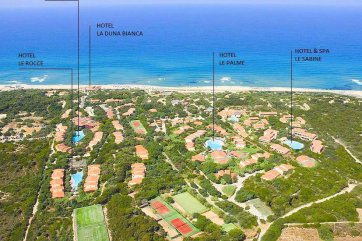 Resort & SPA Le Dune - Itálie - Sardinie - Badesi