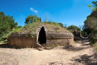 Řím - věčné město. Cerveteri a koupání v Tyrhénském moři - Itálie - Řím