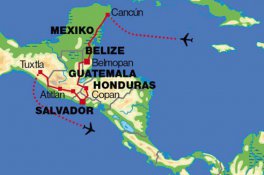 Říše Mayů - Guatemala, El Salvador, Honduras, Belize, Mexiko - Salvador