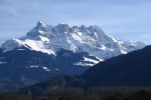 Savojské Alpy s kartou - Francie