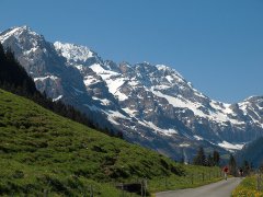 Savojské Alpy s kartou