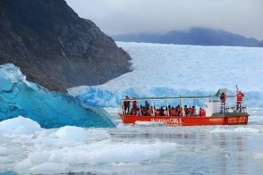 Severní patagonské ledovce z Puerto Montt - Chile