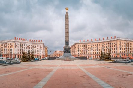 Silvestr v Minsku - Bělorusko