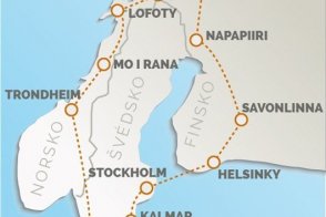 SKANDINÁVSKÉ METROPOLE A NORSKÉ FJORDY - Norsko